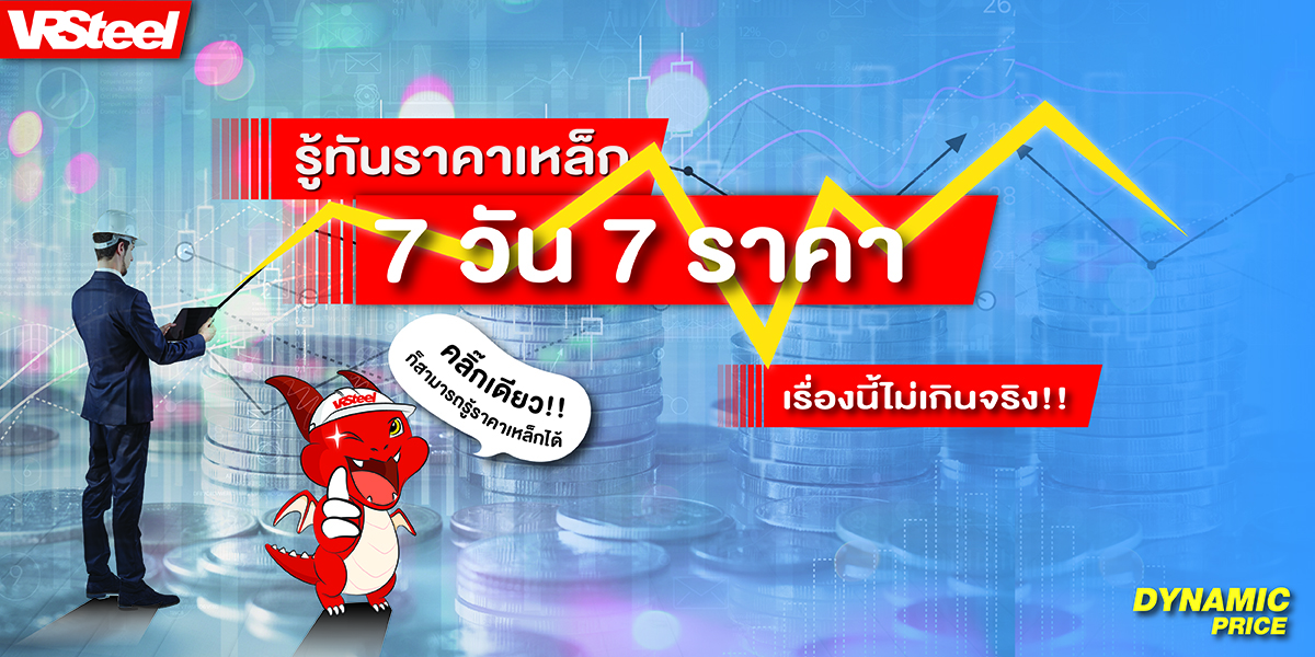 รู้ทันราคาเหล็ก 7 วัน 7 ราคา เรื่องนี้ไม่เกินจริง!!